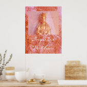 Poster Rose-Bronze Kwan Yin (Cuisine)