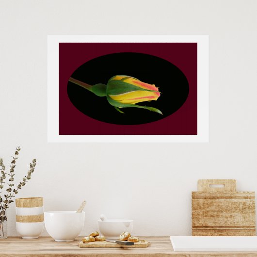 Poster Rose Bud (Cuisine)