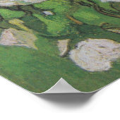 Poster Rose Bush par Vincent Van Gogh (Coin)