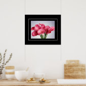 Poster rose Calla Lilies (Cuisine)