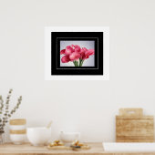 Poster rose Calla Lilies (Cuisine)