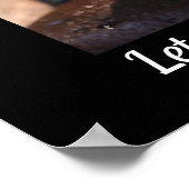 Poster Rose coloré Bouquet (Coin)