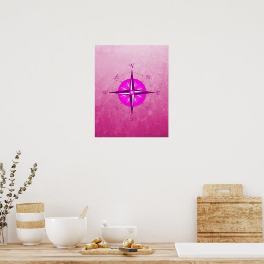 Poster Rose Compass rose (Cuisine)