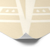 Poster Rose Compass vintage (Coin)