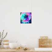 Poster Rose cosmique (Cuisine)