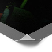 Poster Rose dansant (Coin)