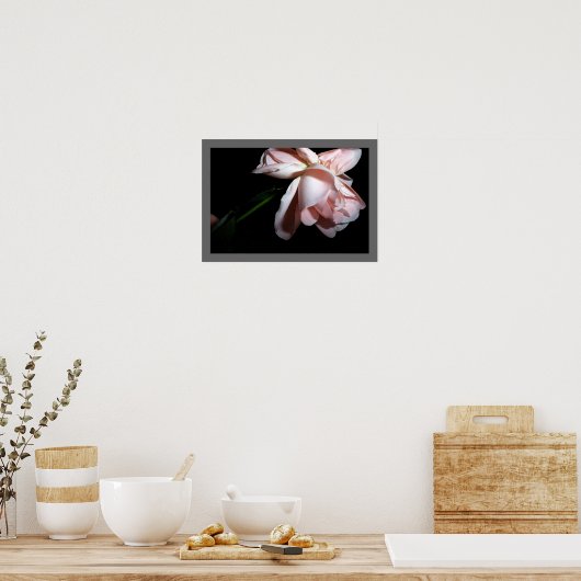 Poster Rose dansant (Cuisine)