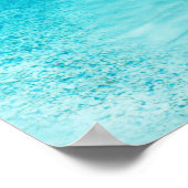 Poster Rose de boussole bleu marine (Coin)