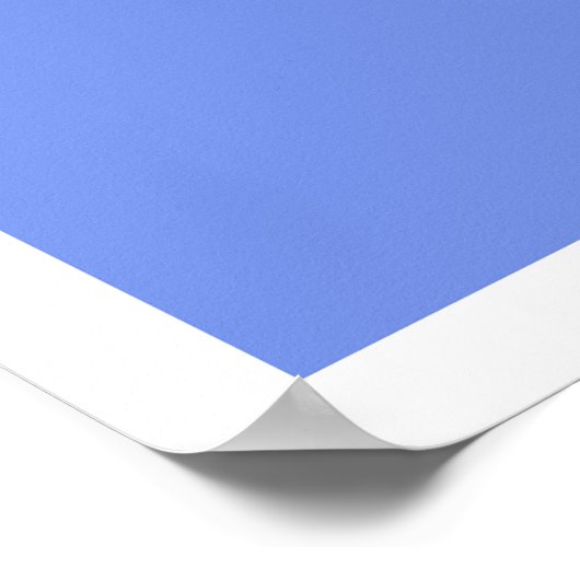 Poster Rose de chou (Coin)