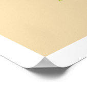 Poster Rose de chou (Coin)