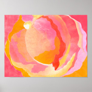 Poster Rose de chou III