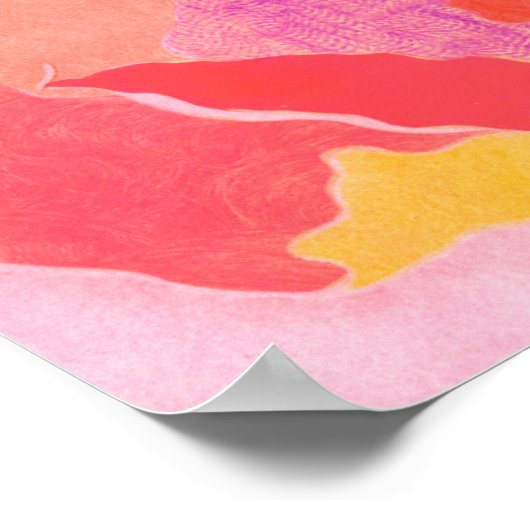 Poster Rose de chou IV (Coin)