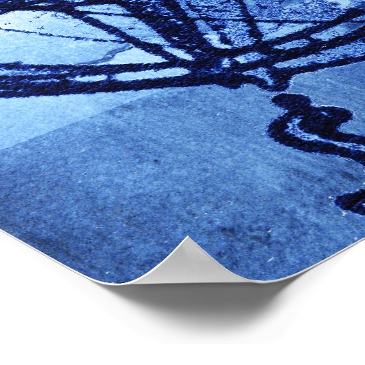 Poster Rose de compas antique (Coin)