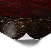 Poster Rose des vents mystique (Coin)