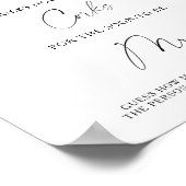 Poster Rose - Devinez combien de lièges (Coin)