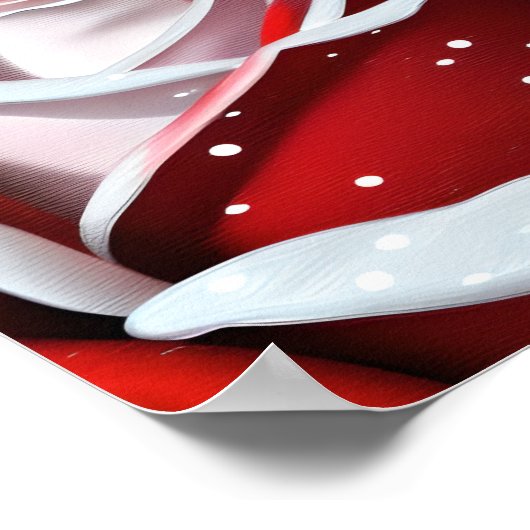 Poster Rose d'hiver (Coin)