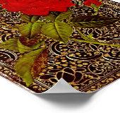 Poster Rose d'or (Coin)