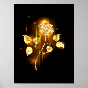 Poster Rose d'or ( rose d'or )