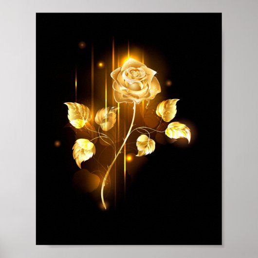 Poster Rose d'or ( rose d'or ) (Devant)