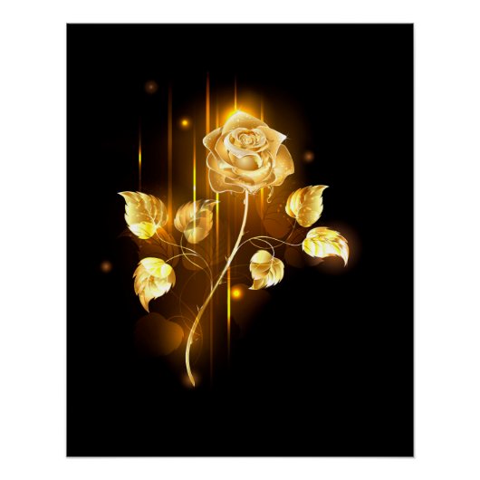 Poster Rose d'or ( rose d'or ) (Devant)