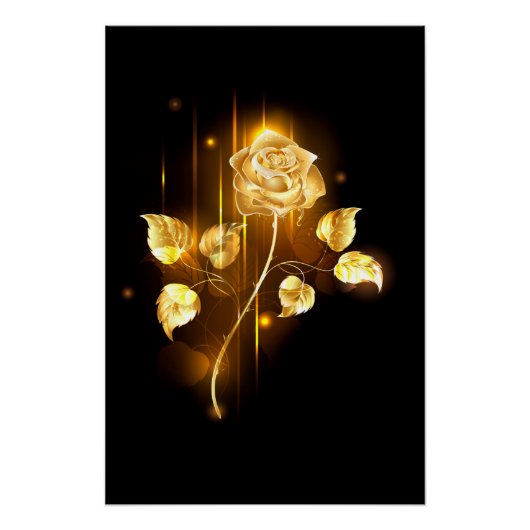 Poster Rose d'or ( rose d'or ) (Devant)