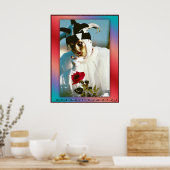 Poster rose du carnaval (Cuisine)
