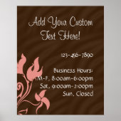 Poster Rose et Brown (Devant)