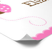 Poster rose et Brown de la coccinelle (Coin)