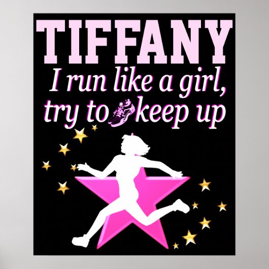 POSTER ROSE ET NOIR PERSONNALISÉS FONCTIONNENT COMME UN P (Devant)