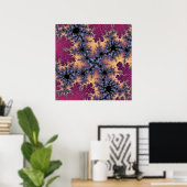 Poster Rose et Peach Speckle (Bureau à domicile)
