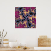Poster Rose et Peach Speckle (Cuisine)