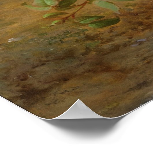 Poster Rose et Raisins, Jules Médard (Coin)