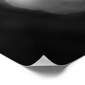 Poster Rose Flower Black White Photo Imprimer (Coin)