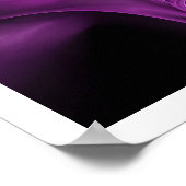 Poster ROSE FRACTAL, violet (Coin)