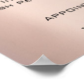 Poster Rose Gold Gray Makeup Eyes Lashes Price List (Coin)