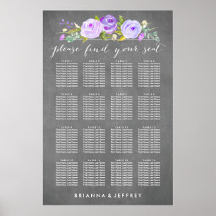 Poster Rose Jardin Floral Mariage Sein Graphique