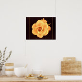 Poster Rose jaune, 2004 Photo. (Cuisine)