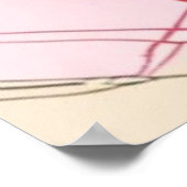 Poster rose mignon (Coin)