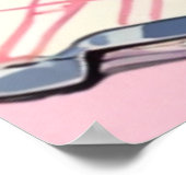 Poster rose mignon (Coin)