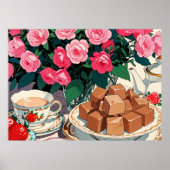 Poster rose mignon (Devant)