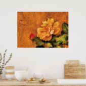 Poster Rose - Mon petit Buddy (Cuisine)
