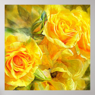 Poster Rose Moods - Joy Fine Art Poster/Imprimer