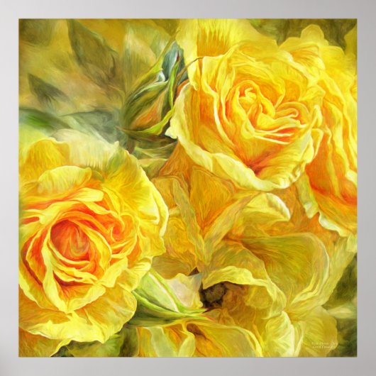 Poster Rose Moods - Joy Fine Art Poster/Imprimer (Devant)