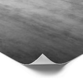 Poster Rose noir gothique (Coin)