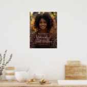 Poster Rose or doux 16 photo signe de bienvenue (Cuisine)