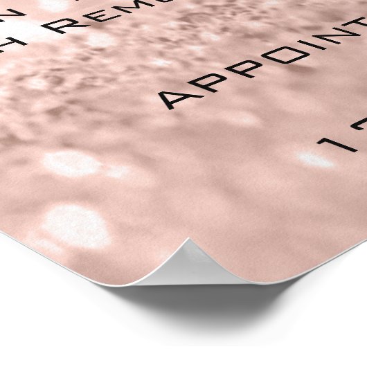 Poster Rose Or Eyes Skinny Prix (Coin)