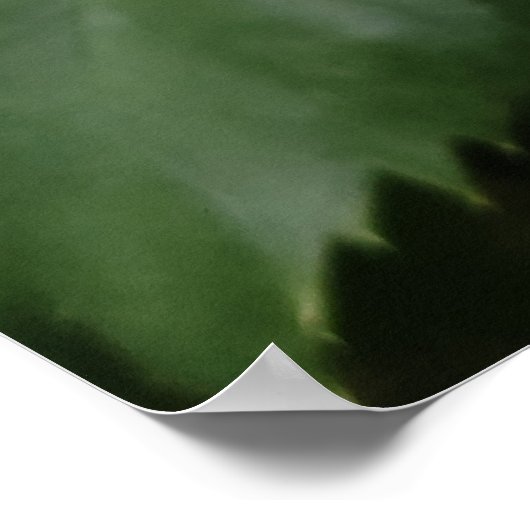 Poster rose orange (Coin)