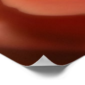 Poster Rose orange (Coin)