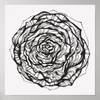 Rose ornemental Abstrait 2