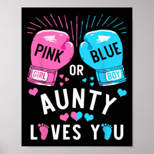 Poster Rose Ou Bleu Grosse Aime Vous Boxer Genre Révélati